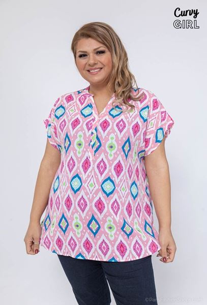 Immagine di CURVY GIRL FLOWY BLOUSE